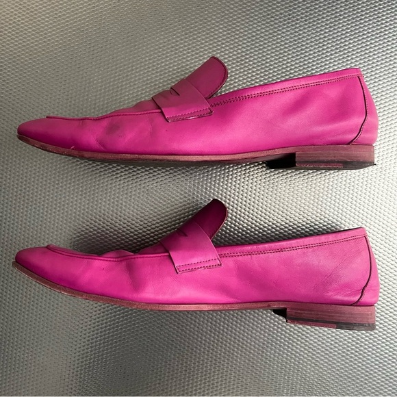 Paul Smith fuchsia loafers main image 6